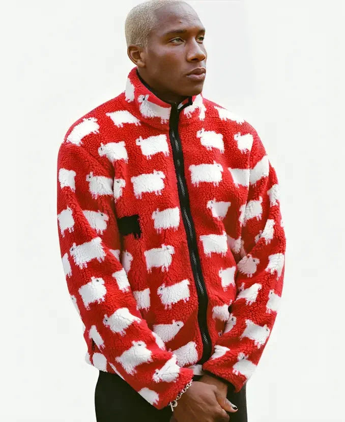 Men's Diana Black Sheep Jacket The Trendy Jacket