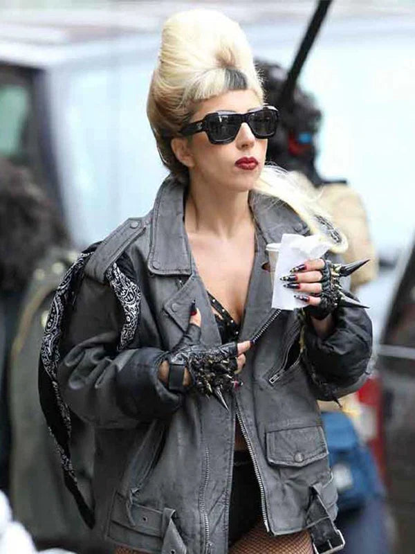 Lady Gaga Filming HBO Special Jacket
