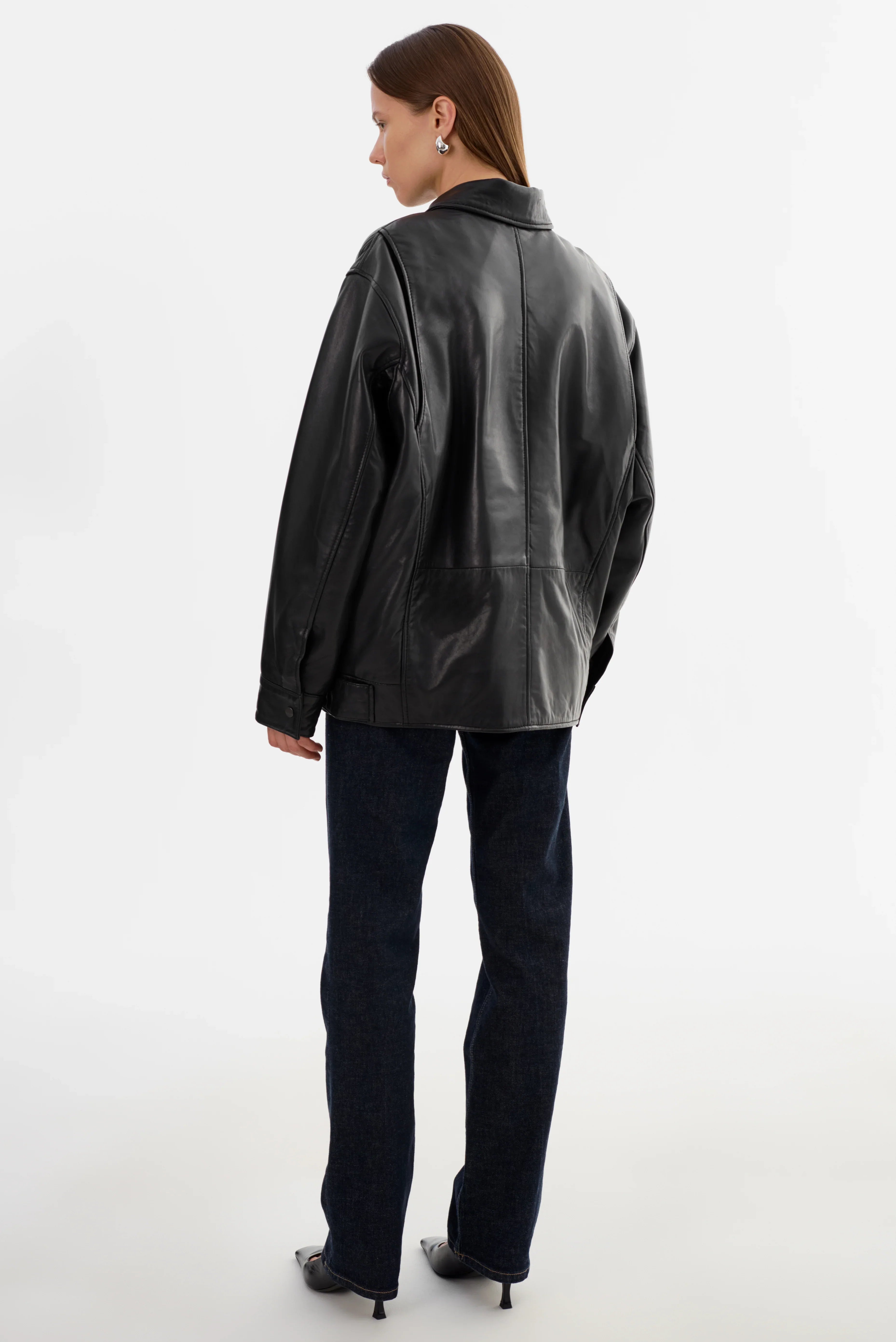 Lamarque-Theia-Oversized-Leather-Bomber-Jacket-Back