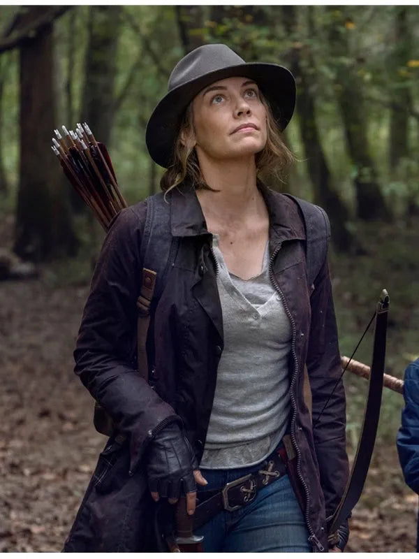 
Maggie Rhee The Walking Dead Brown Jacket
