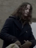 The Walking Dead Laurent S01 Black Wool Coat
