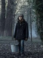 The Walking Dead Laurent S01 Black Wool Coat