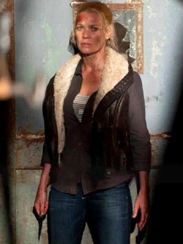 Andrea Laurie The Walking Dead Leather Vest  
