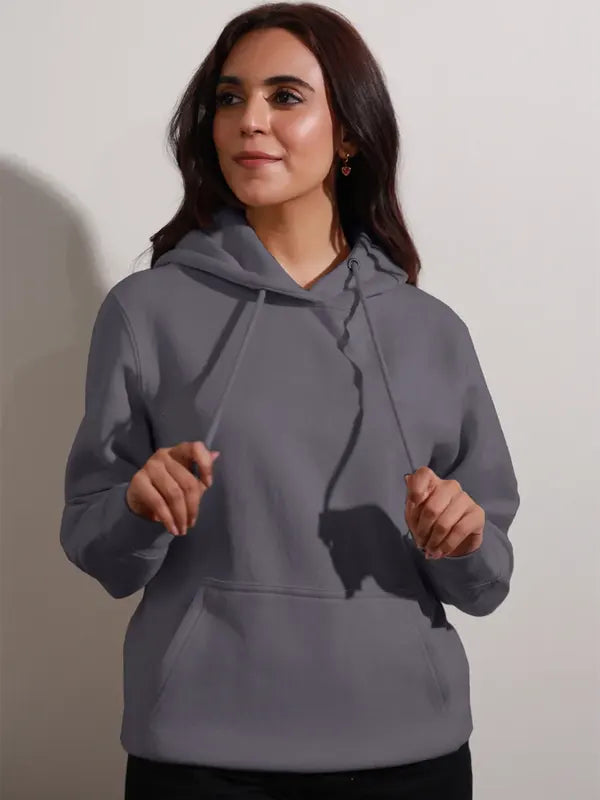 Lavern Ritchie Women's Grey Pullover Hoodie