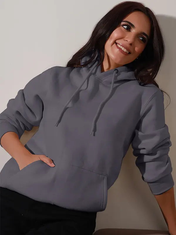Lavern Ritchie Women's Grey Pullover Hoodie