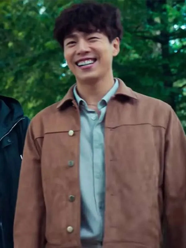 Lee Hyun-Woo Money Heist  Leather Jacket
