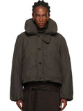 Lemaire-Brown-Short-Puffer-Blouson-Down-Jacket