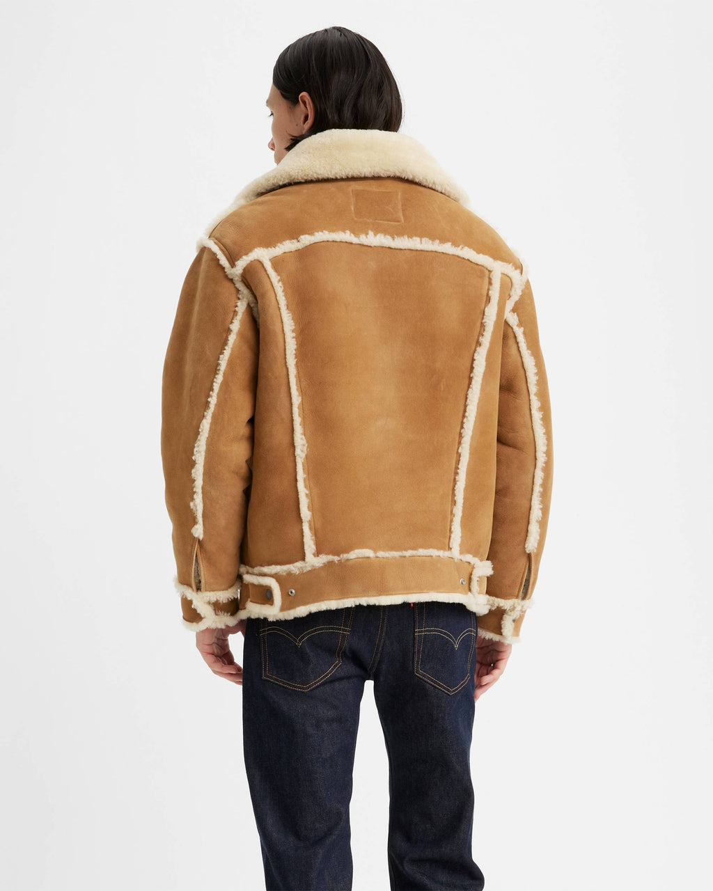 Levi’s Shearling Trucker Jacket – classic denim style