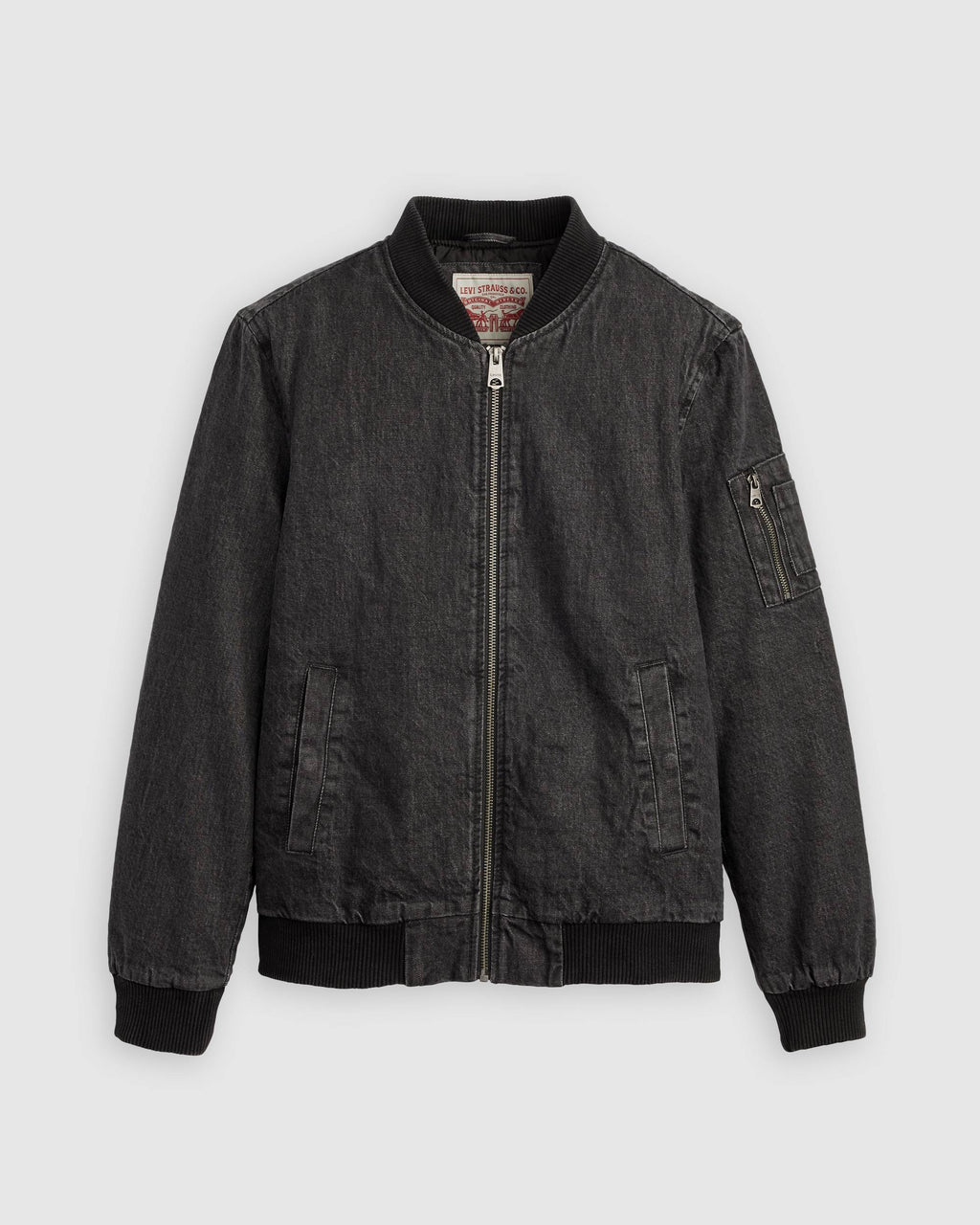 Levi’s blue denim jacket with button closure