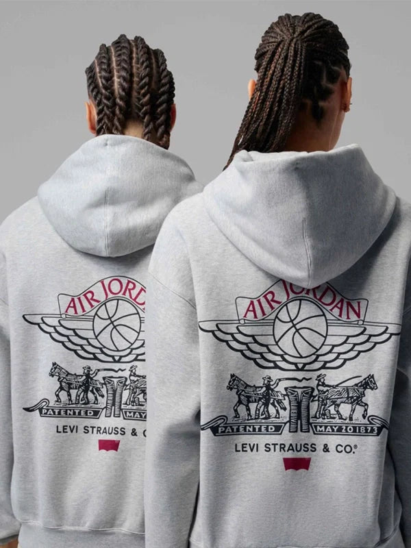 Levis-x-Jordan-2026-Grey-Hoodie