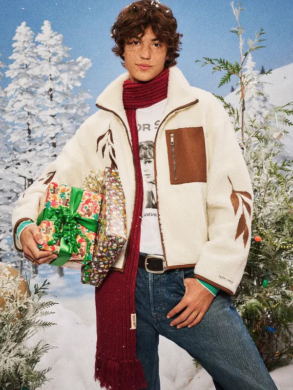 Life Is A Willow ZIP Up Sherpa Fleece Jacket