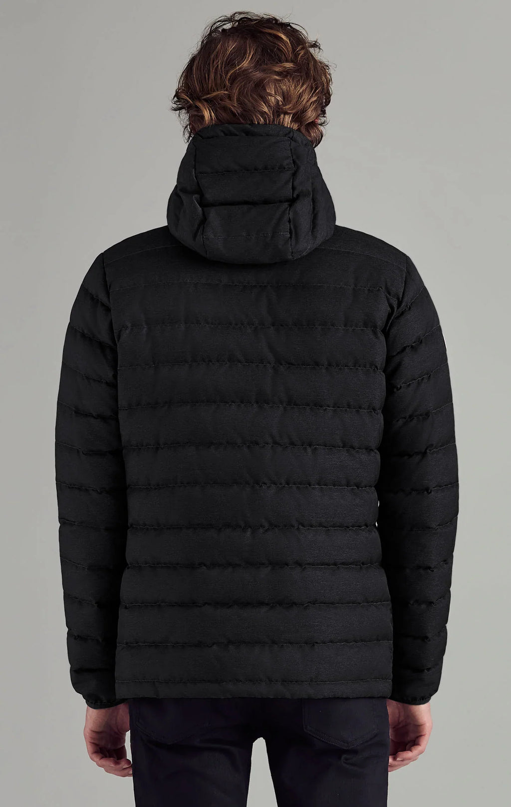 Lightweight men’s hooded jacket