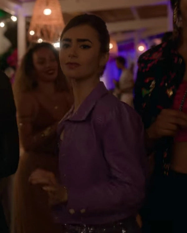 
 Lily Collins Emily In Paris S02 New    Jacket
