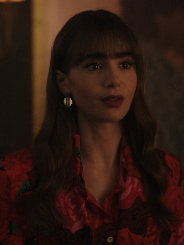 
 Lily Collins Emily In Paris Season 3  Blazer

