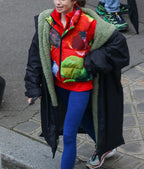 Lily Collins Emily in Paris New Black  Coat