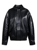 Lioness-Kenny-Leather-Bomber-Jacket-Black