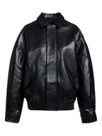 Lioness-Kenny-Leather-Bomber-Jacket-Black