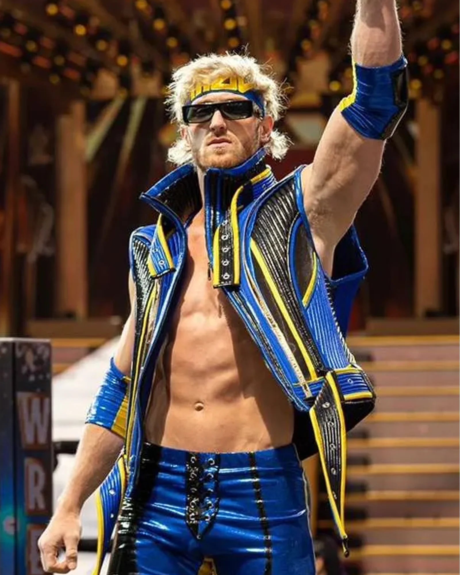 Logan_Paul_Wrestle_Mania_39_Blue_Leather_Vest