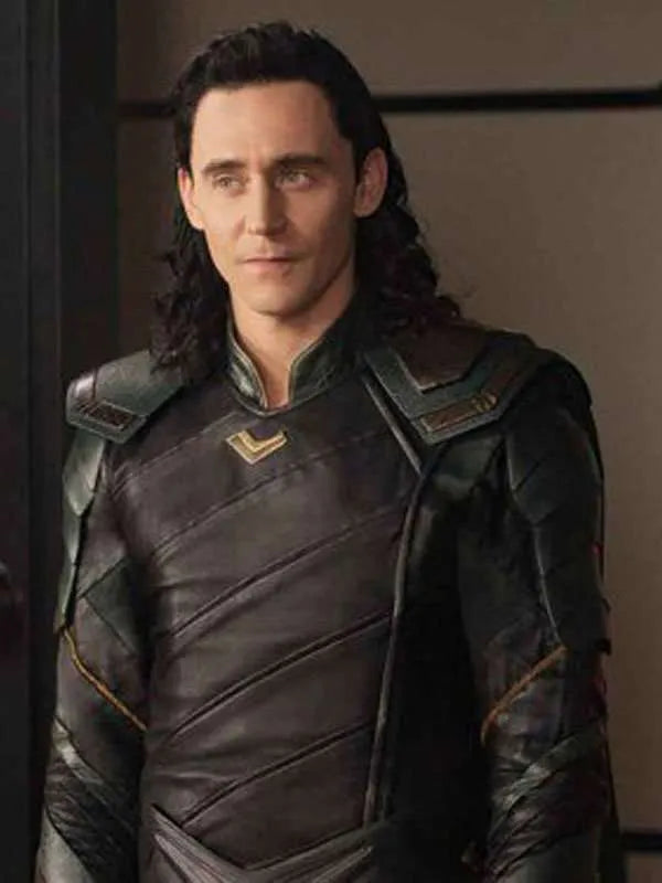 
Avengers Infinity War Tom Hiddleston Lether Jacket
