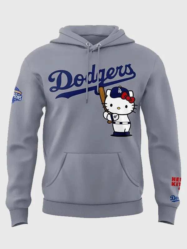 Dodgers Hello Kitty Hoodie