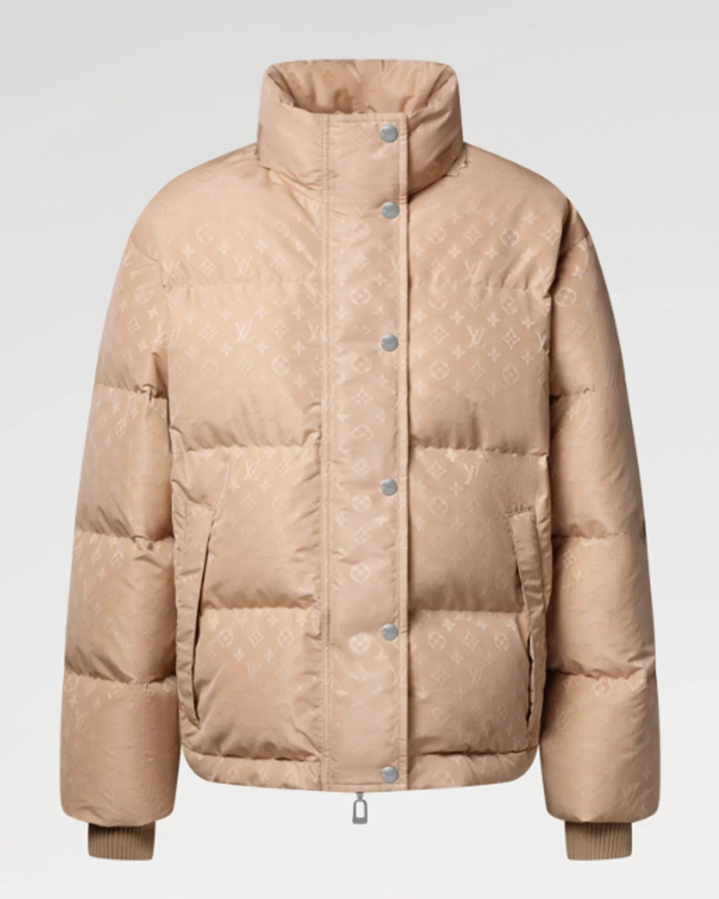 Louis-Vuitton-Puffer-Beige-Jacket