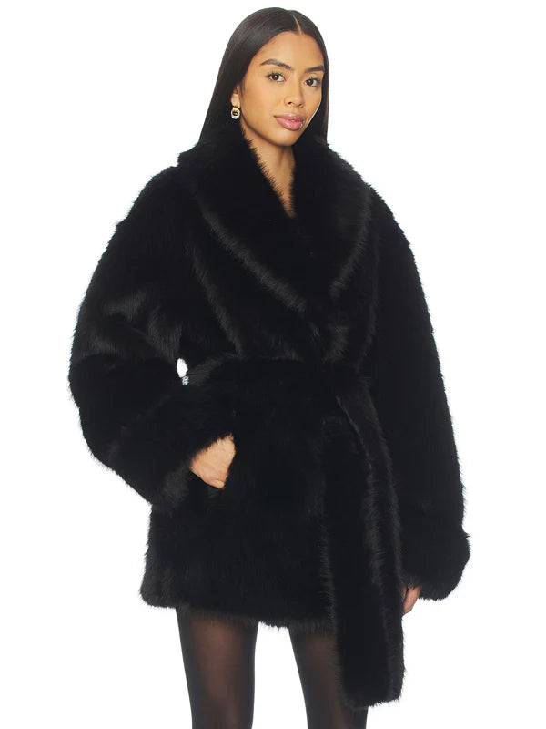 Lovers-And-Friends-Margot-Faux-Fur-Coat-In-Black