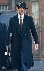 Adrien Brody Peaky Blinders Black Wool Coat