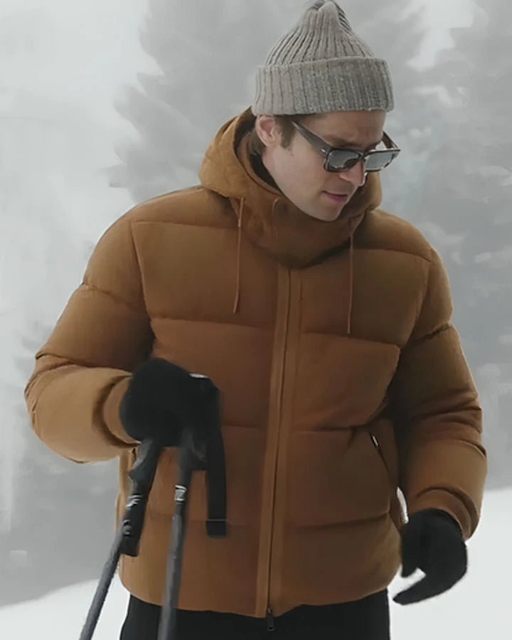 Lucas Bravo Emily in Paris Season 4  Puffer Jacket