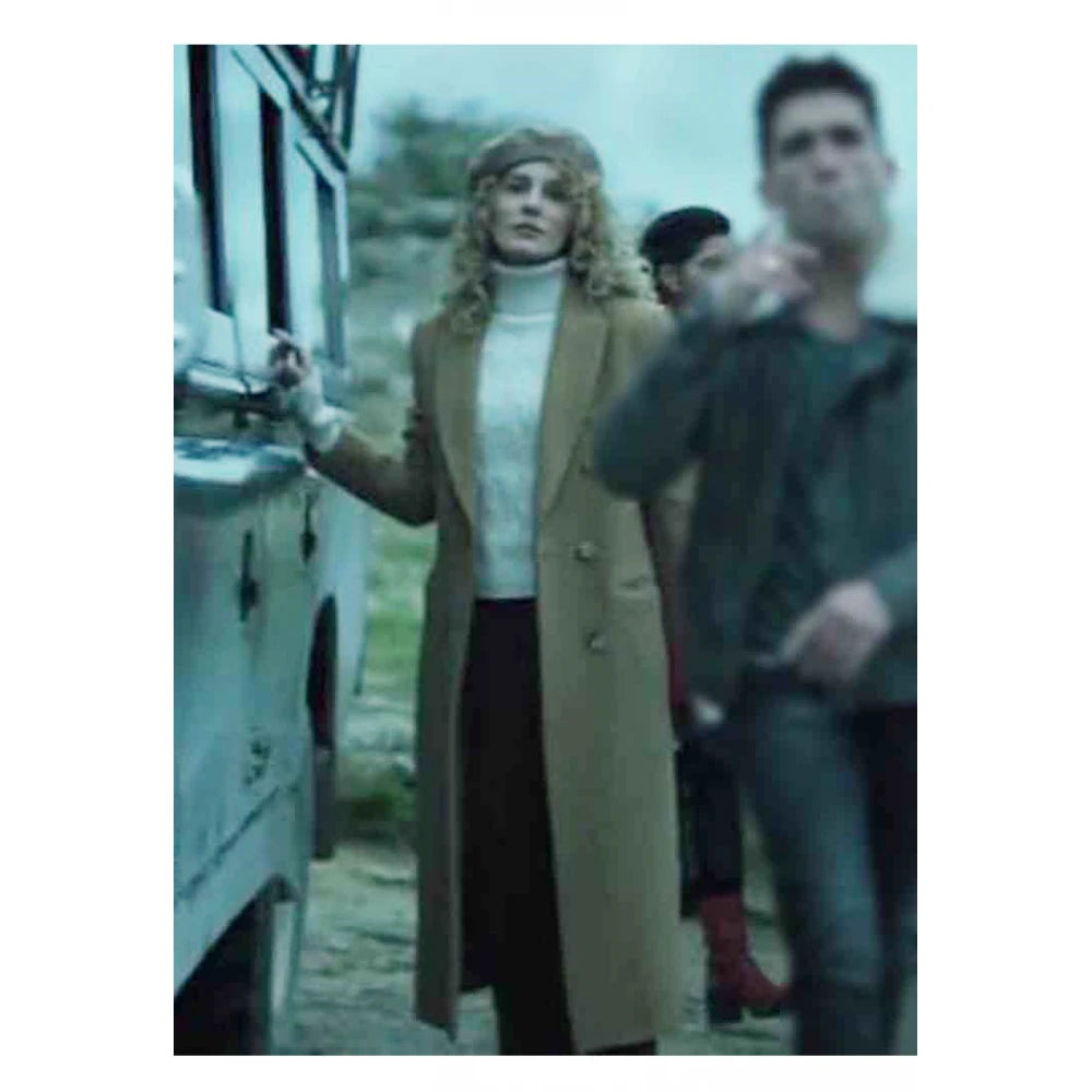 
Mónica Gaztambide Money Heist  Wool Coat