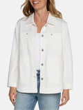 Mac Pacocha White Cotton Women's Jacket