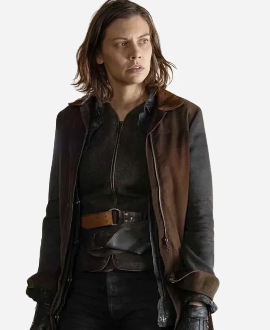 
 The Walking Dead Dead City S02 Maggie Rhee Wool Coat
