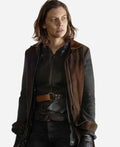 
 The Walking Dead Dead City S02 Maggie Rhee Wool Coat