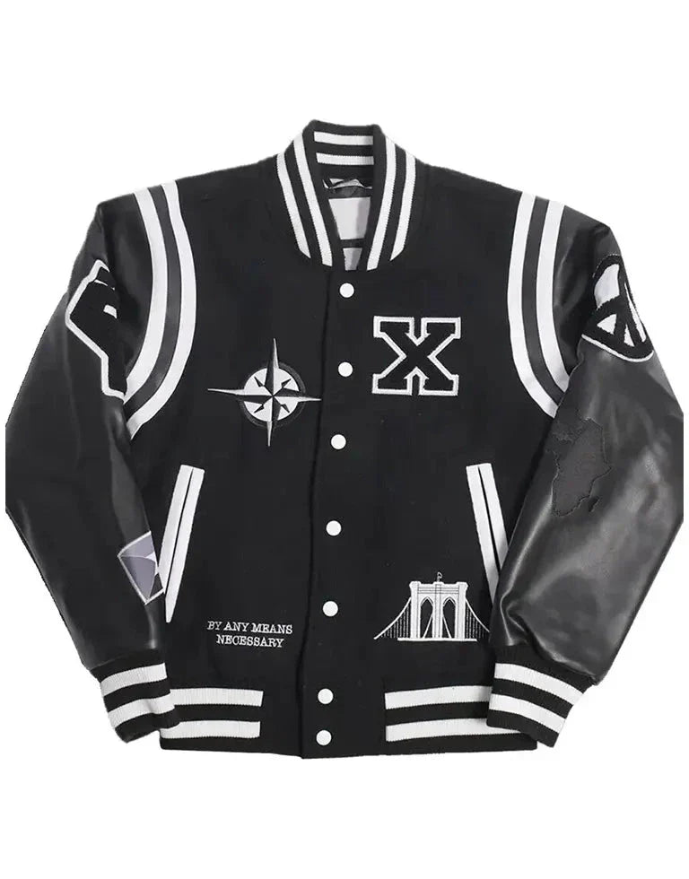 Malcolm X Letterman Jacket Zing Apparel