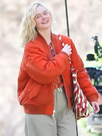 Margo’s Got Money Troubles 2026  Elle Fanning Bomber Jacket