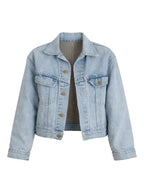 Margo’s Got Money Troubles 2026 Elle Fanning NEW Blue Denim Jacket