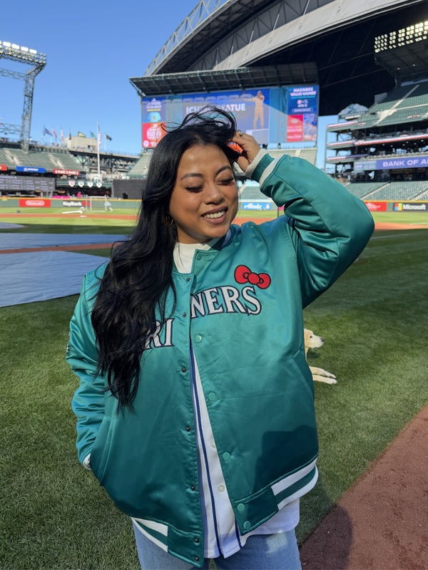 Mariners-Hello-Kitty-varsity-bomber-Jacket