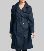 
 The Walking Dead Marion Genet Blue Cotton Coat
