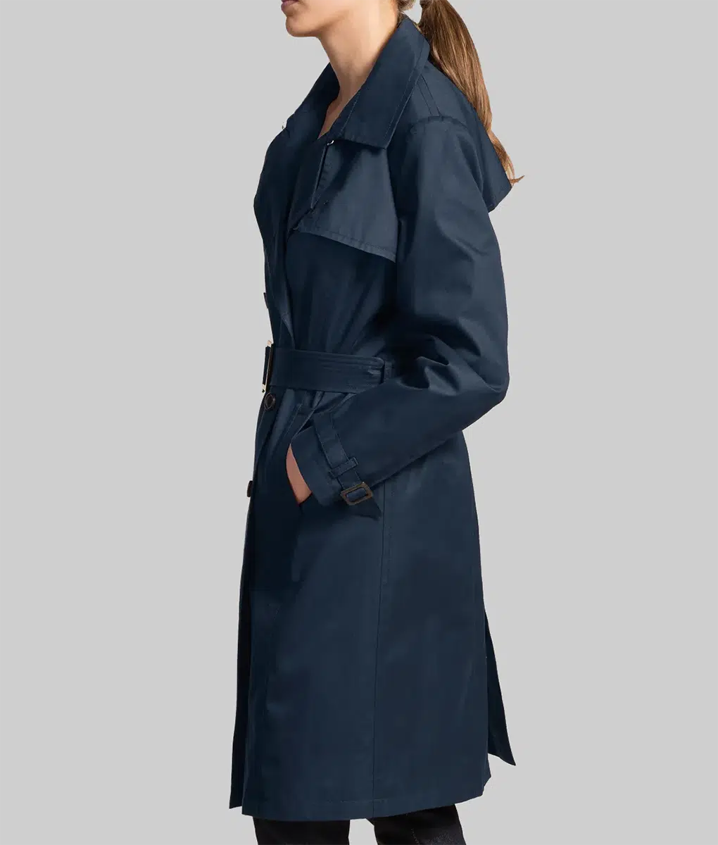 
 The Walking Dead Marion Genet Blue Cotton Coat