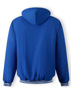 Cobalt Blue Hooded Jacket