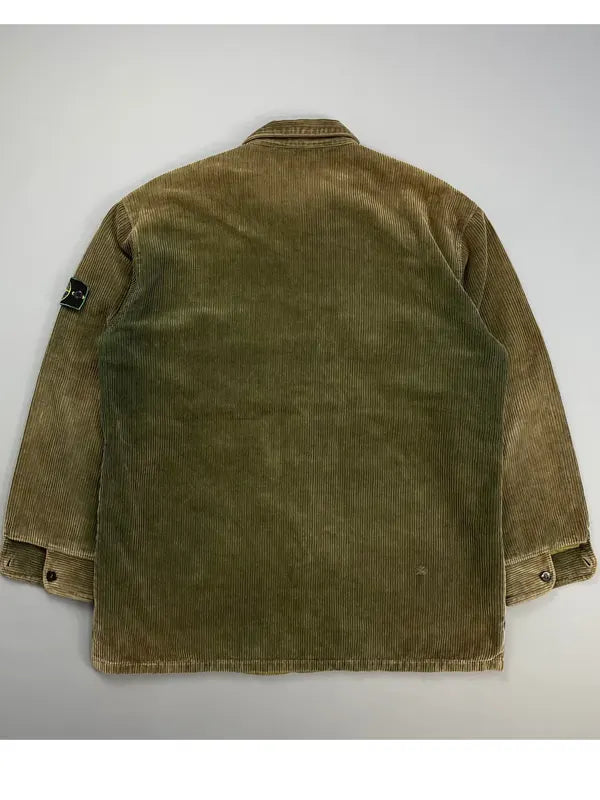 Stone Island Corduroy Jacket Green