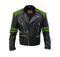 Men's Asymmetrical Zipper Brando Biker Jacket