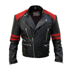 Men's Brando Classic Vintage Leather Jacket