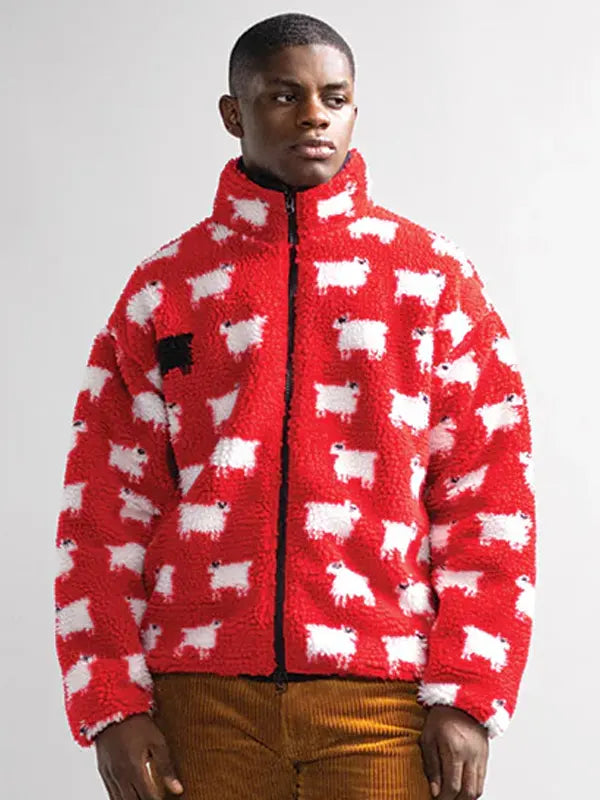 Men's Diana Black Sheep Jacket Zip