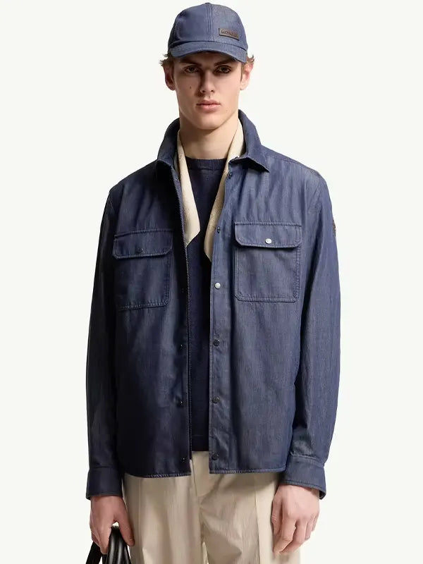 Mens Moncler Denim Jacket
