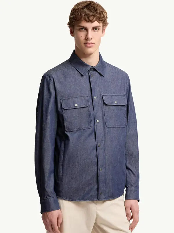Mens Moncler Denim Jacket