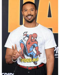 Michael B Jordan Spider-Man Premiere T-Shirt