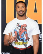 Michael B Jordan Spider-Man Premiere T-Shirt