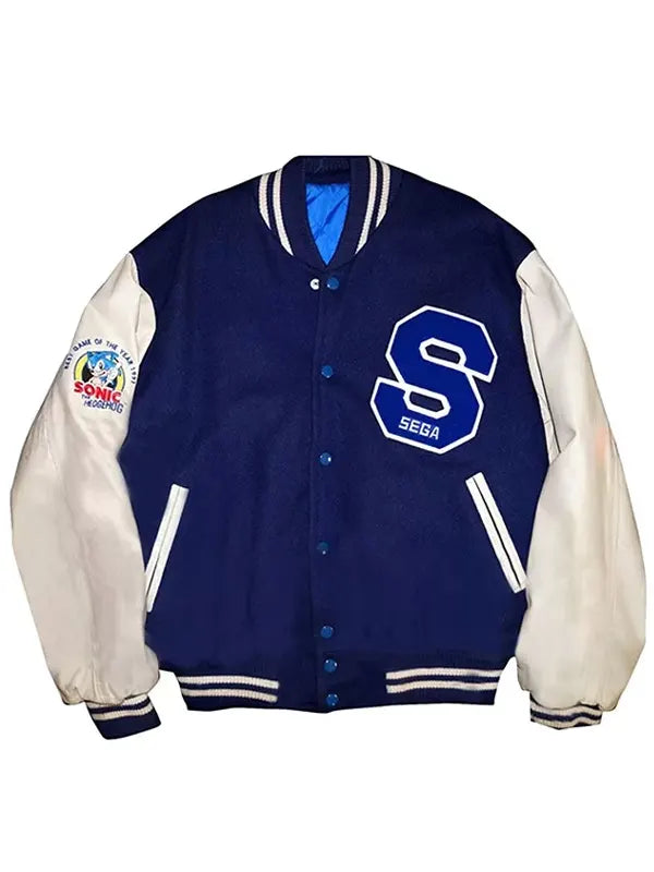 Michael Jackson Blue Varsity Jacket