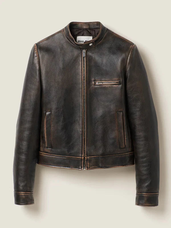 Miu Miu Leather Jacket