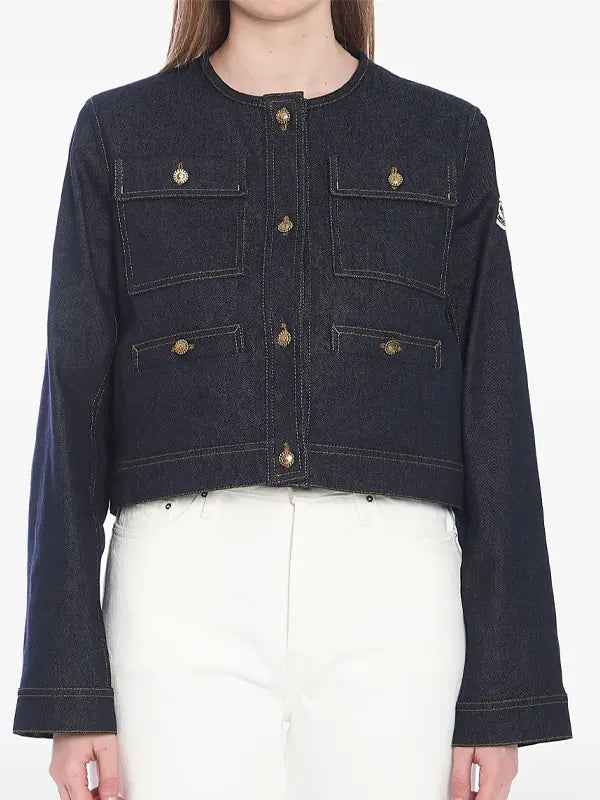 Moncler Denim Jacket Women's